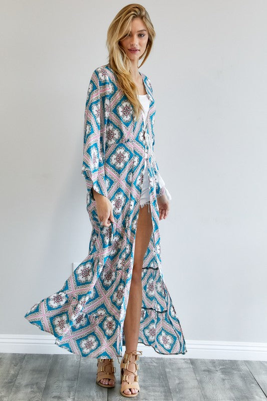 Stilla | Lange Ærmer Løs Kimono