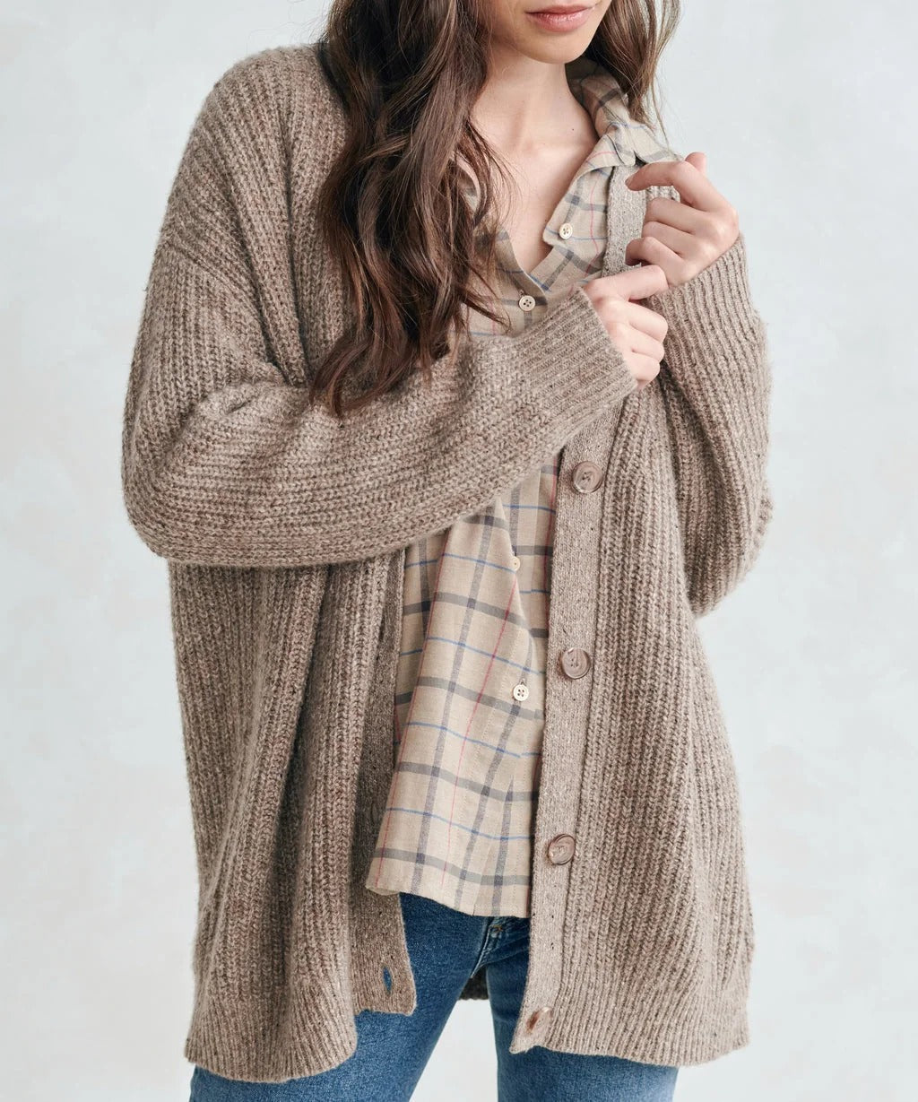 Stilla | Cocon-strikjakke i Fashion