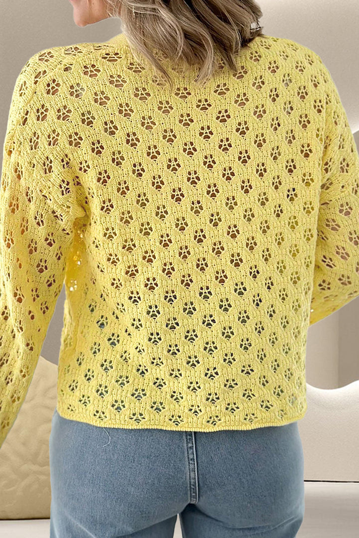 Stilla | V-hals langærmet cardigan