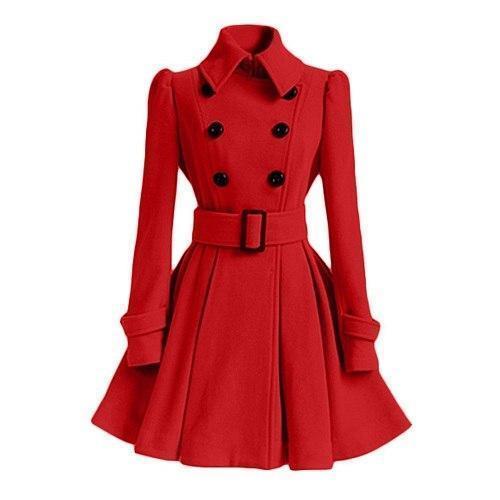 Stilla | Dame Dobbeltknap Vindjakke Trenchcoat