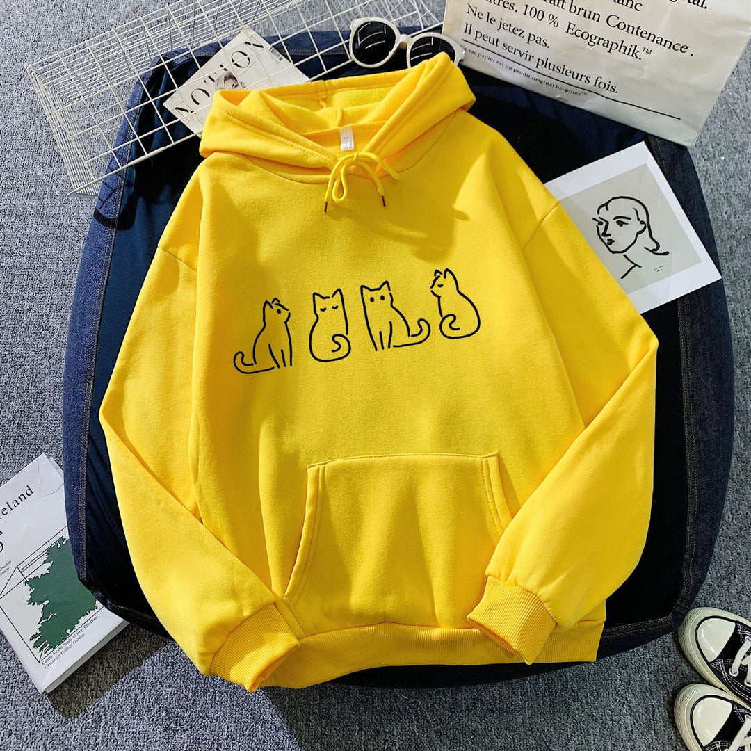 Stilla | Bekvem Hoodie med Hætte