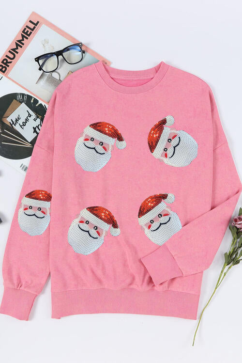 Stilla | Santa Rund Hals Slids Sweatshirt