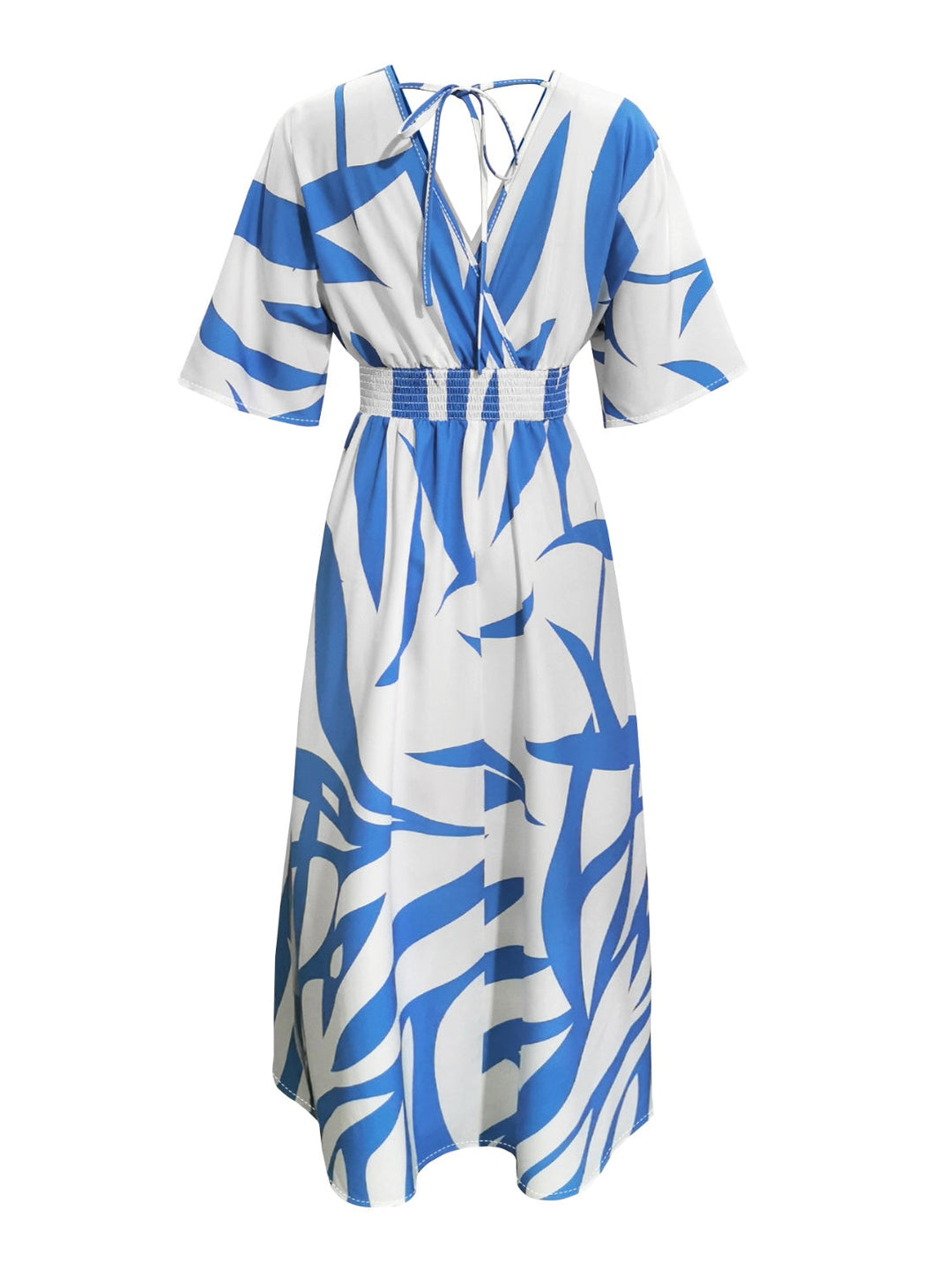Stilla | Printed Surplice Maxi Kjole
