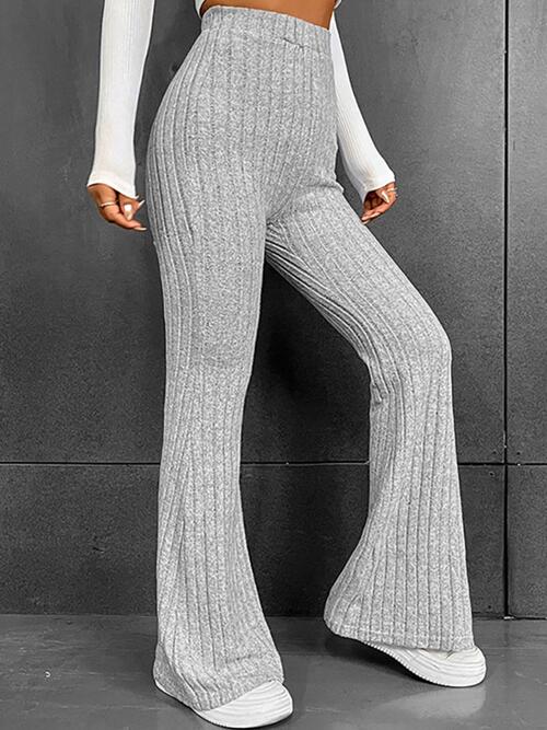 Stilla | Høj Talje Flare Bootcut Bukser