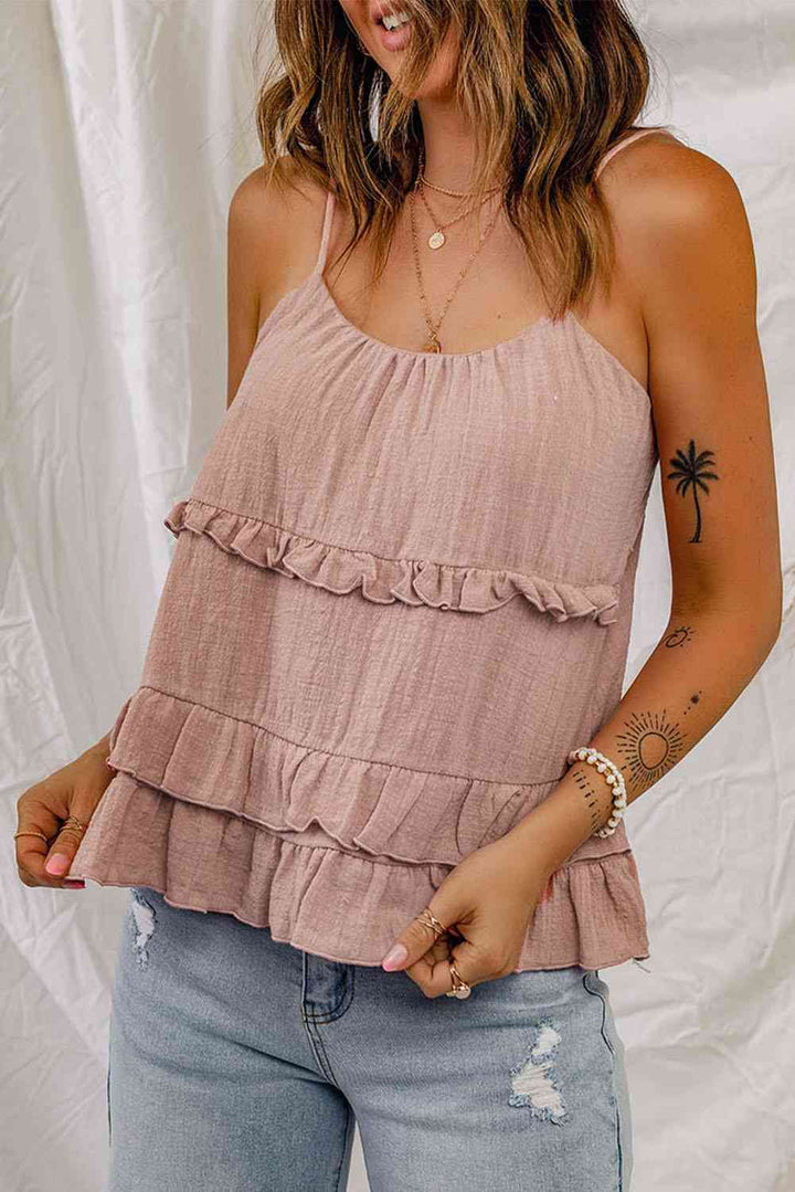 Stilla | Scoop Hals Stroppefri Top