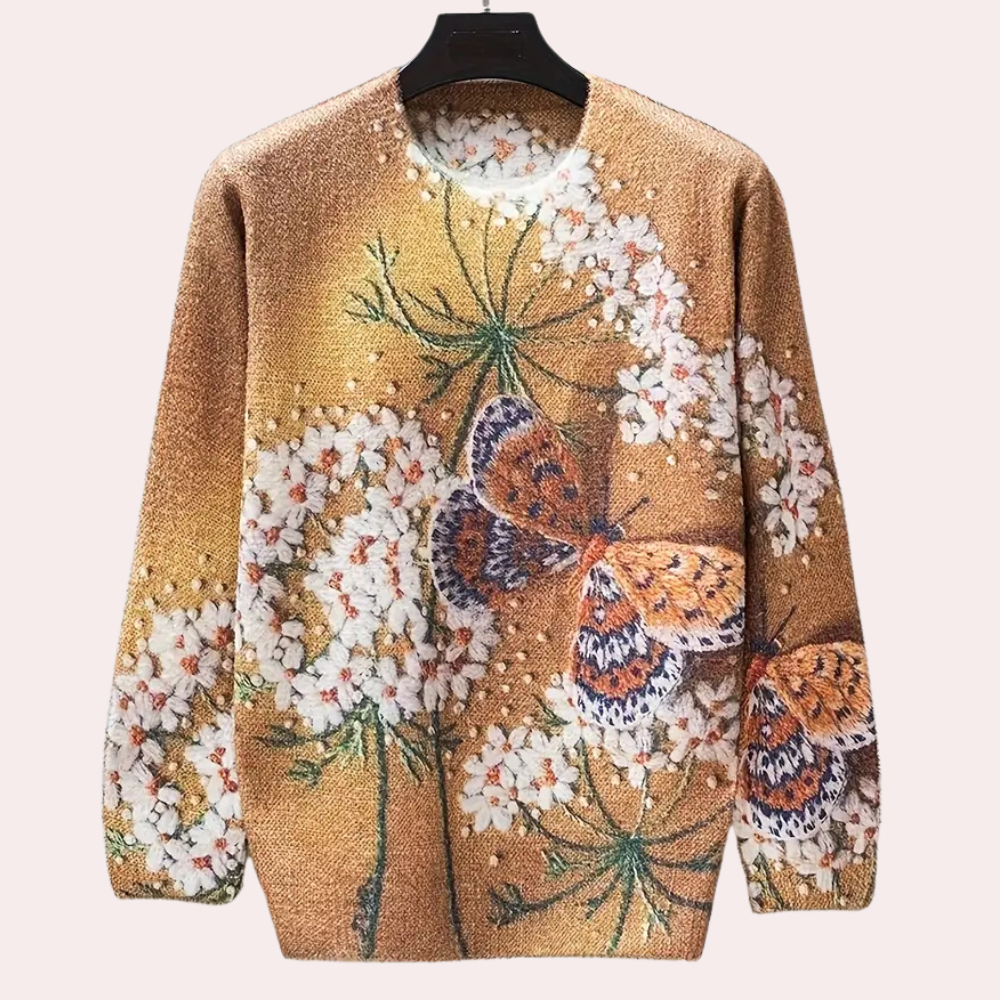Stilla | Modebevidst Løs Sweater til Kvinder