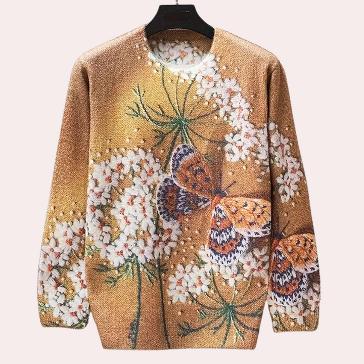 Stilla | Modebevidst Løs Sweater til Kvinder