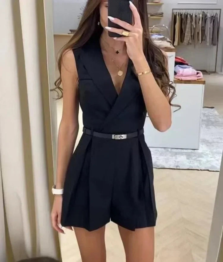 Skovae | Kort, Elegant Jumpsuit