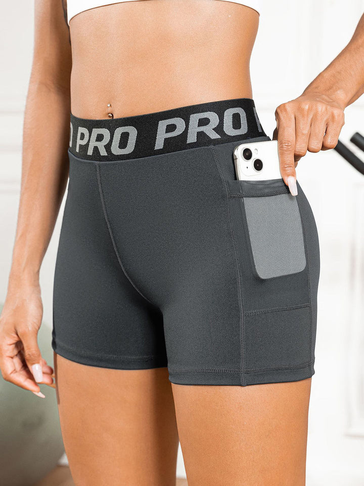 Stilla | Talje Active Shorts med Lommer