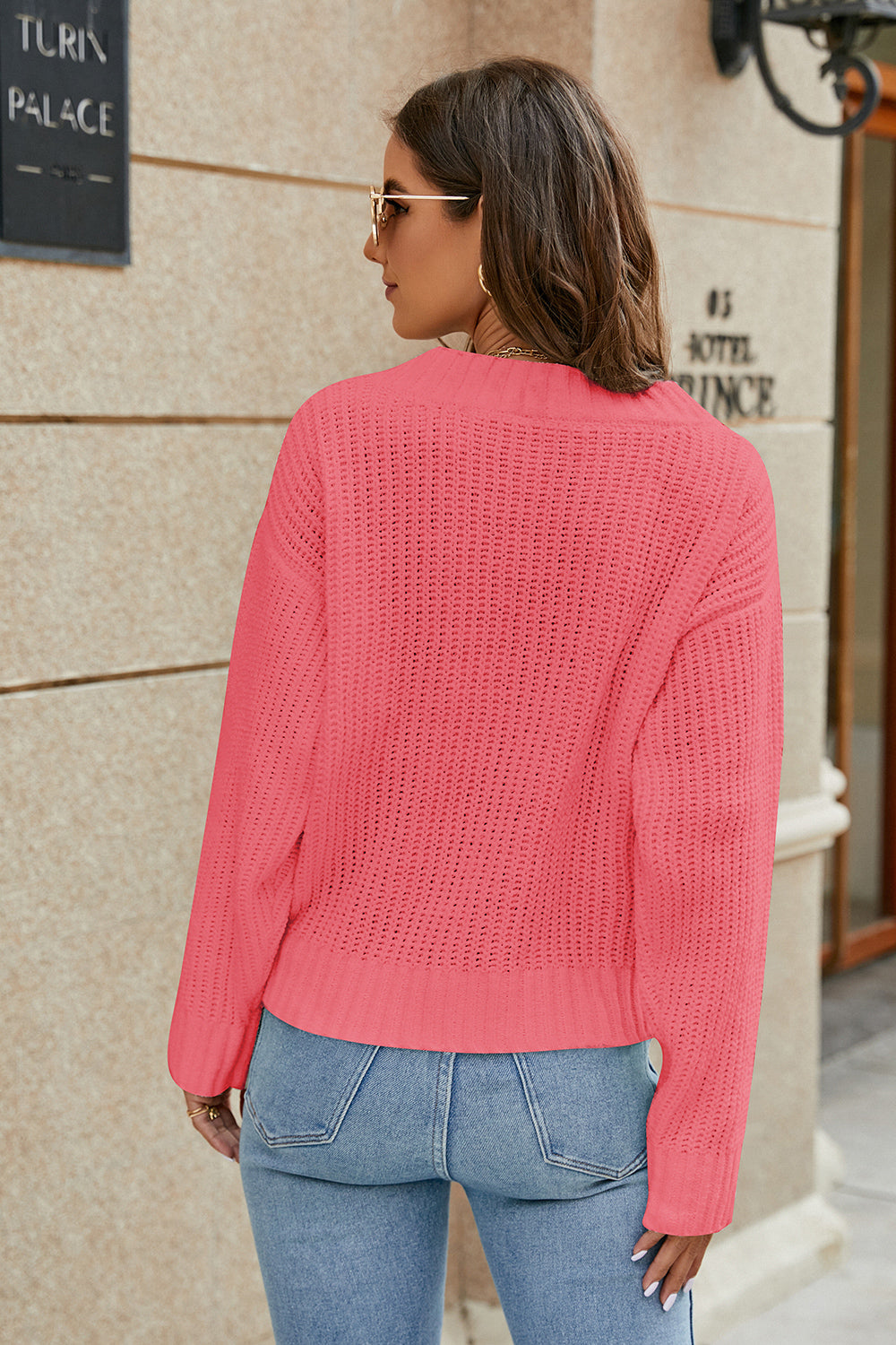 Stilla | Surplice Langærmet Sweater