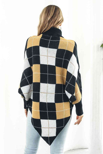 Stilla | Turtleneck Dolman Sleeve Poncho