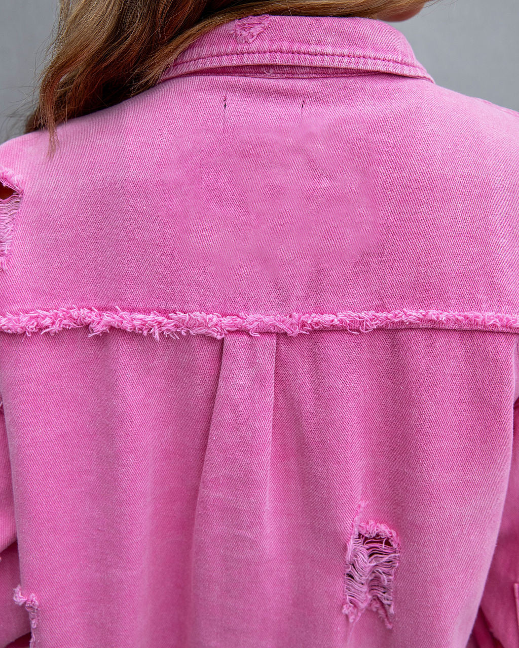 Stilla | Modebevidst Vibrerende Denimjakke til Kvinder