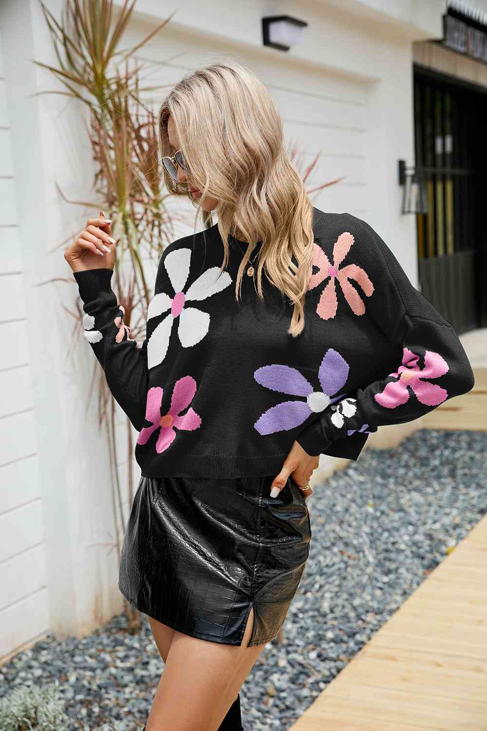 Stilla | Rund Hals Drop Shoulder Sweater