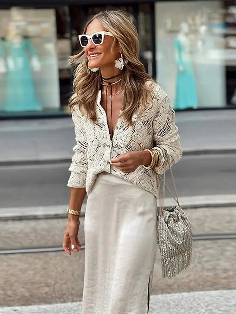 Stilla | Håndcrocheteret Cardigan