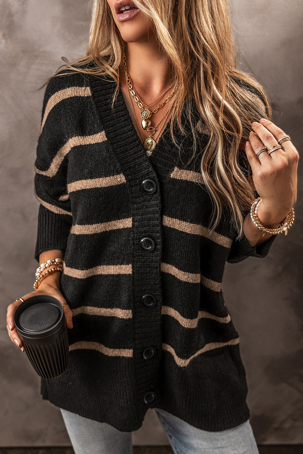 Stilla | Klassisk cardigan med stilfuld note