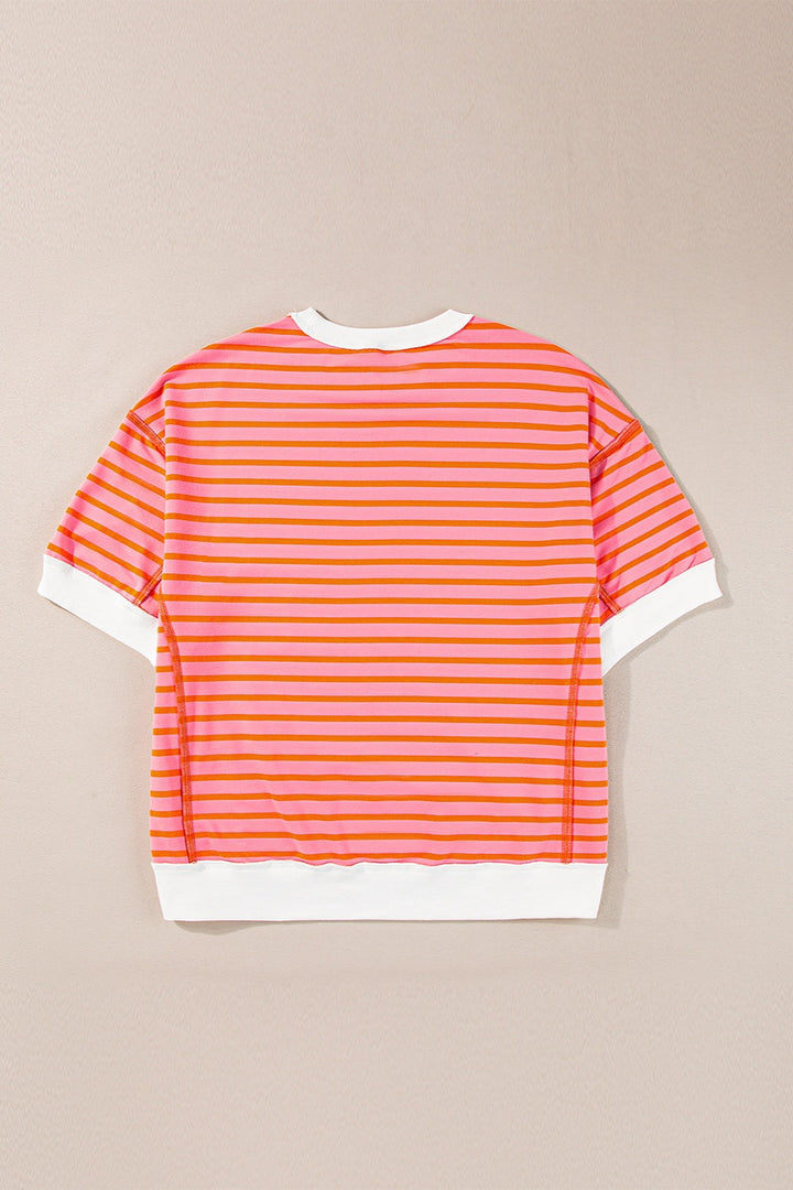 Stilla | Rund hals halværmet t-shirt