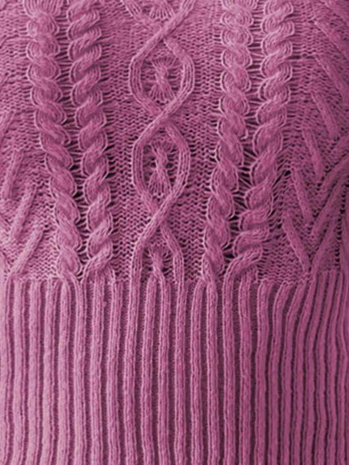 Stilla | Neck Mixed Knit Cami