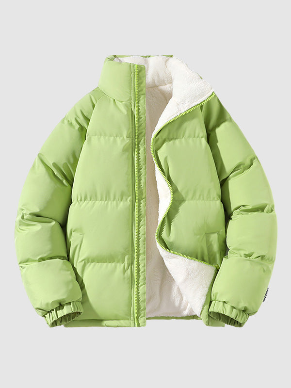 Stilla | Fleece-fôret pufferjakke