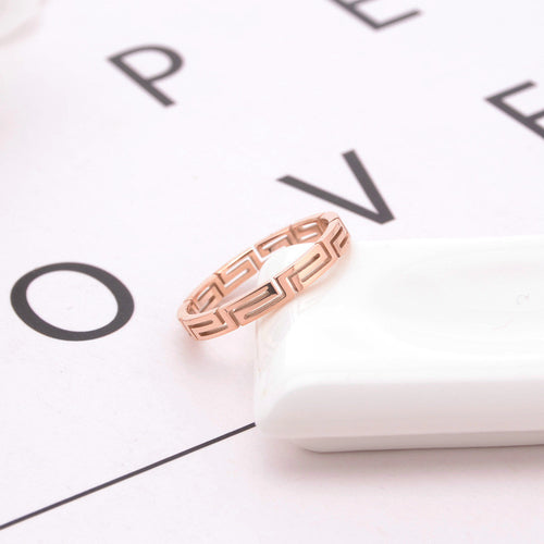 Dame moderner Ring Stilla