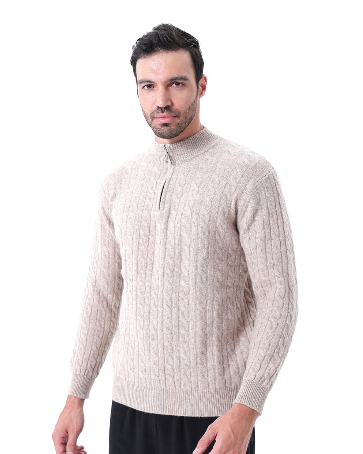 Stilla | Sweater med Halv Lynlås