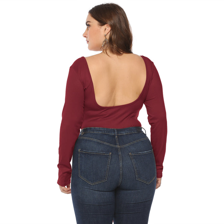 Dame jumpsuit med lange ærmer og knapdetaljer Skovae