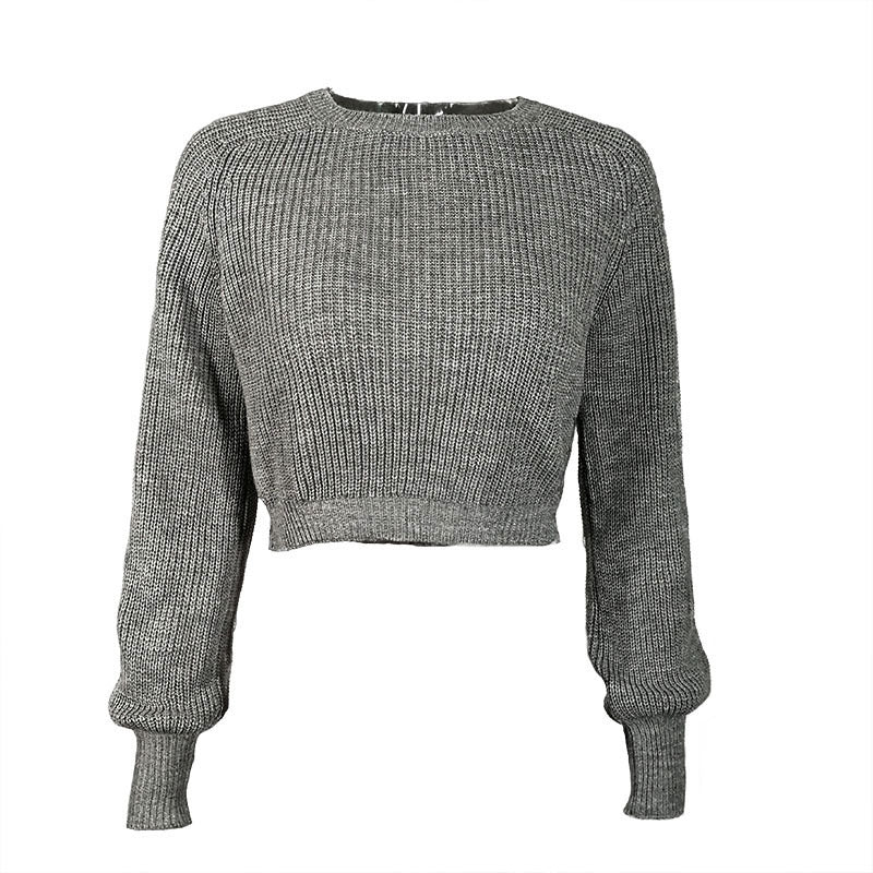 Dame stilfuld oversized striktrøje med struktureret striklook Stilla