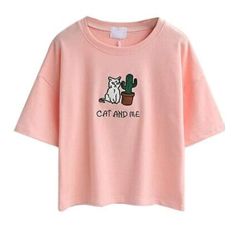 Dame Fritids Grafik T-shirt Stilla
