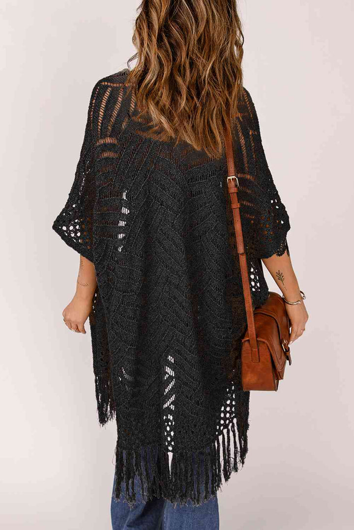 Stilla | Hem Slid Åben Front Cardigan