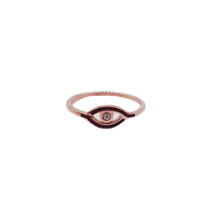 Dame ring med stilfuldt øje-design Stilla