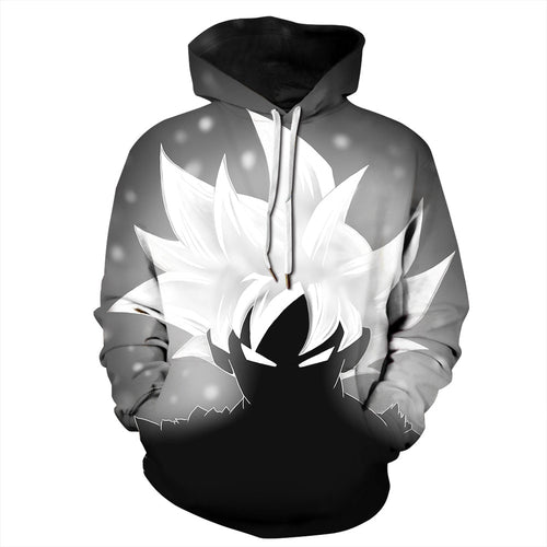 Damer hætte sweatshirt med kunstnerisk design og dyb rund halsudskæring Stilla