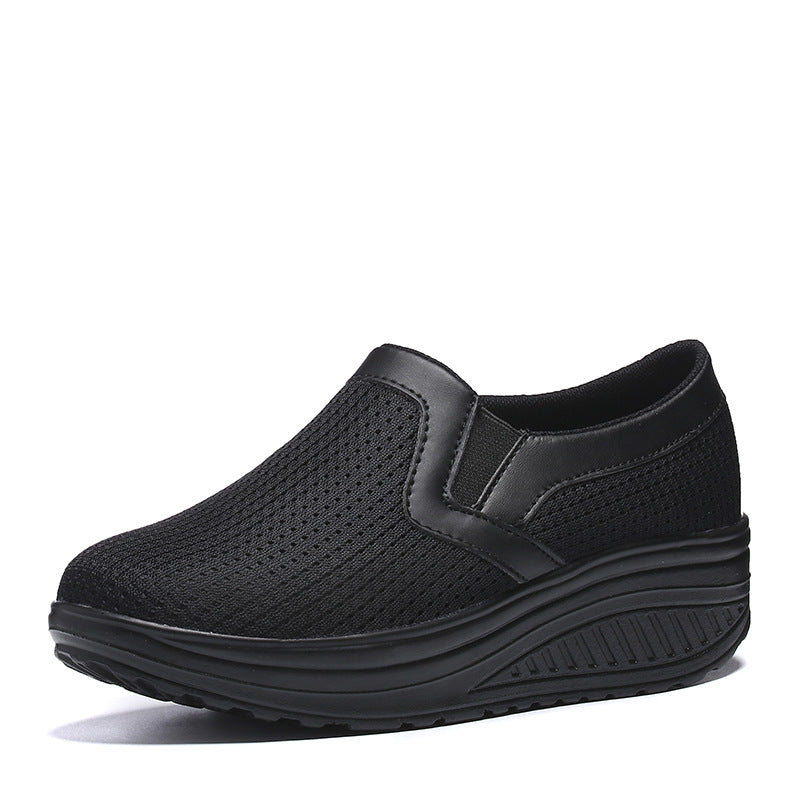 Dame Slip-On Mesh Sneakers med forhøjet dæmpning Stilla