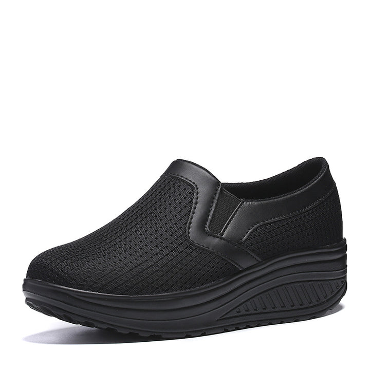 Dame Slip-On Mesh Sneakers med forhøjet dæmpning Stilla
