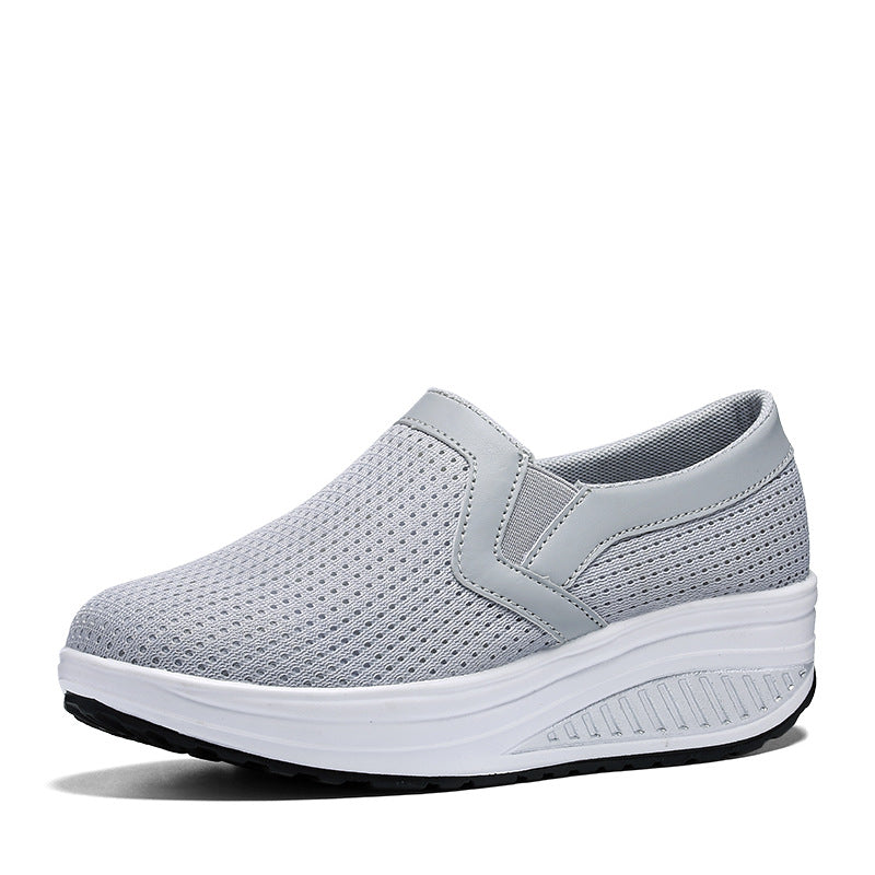 Dame Slip-On Mesh Sneakers med forhøjet dæmpning Stilla