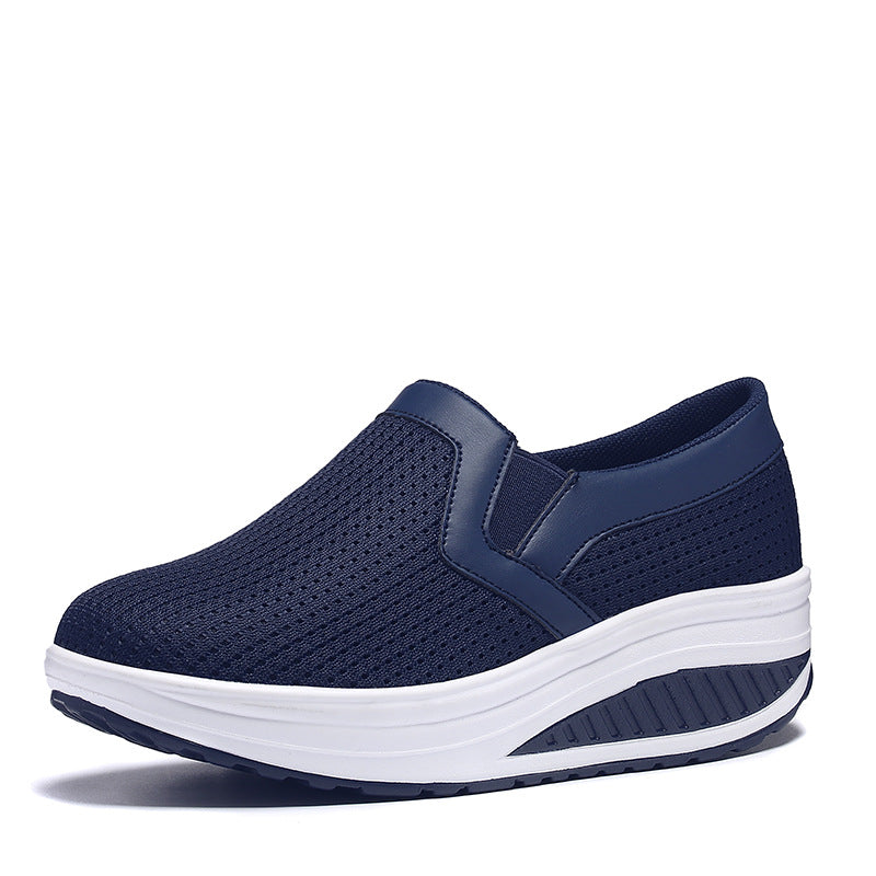 Dame Slip-On Mesh Sneakers med forhøjet dæmpning Stilla