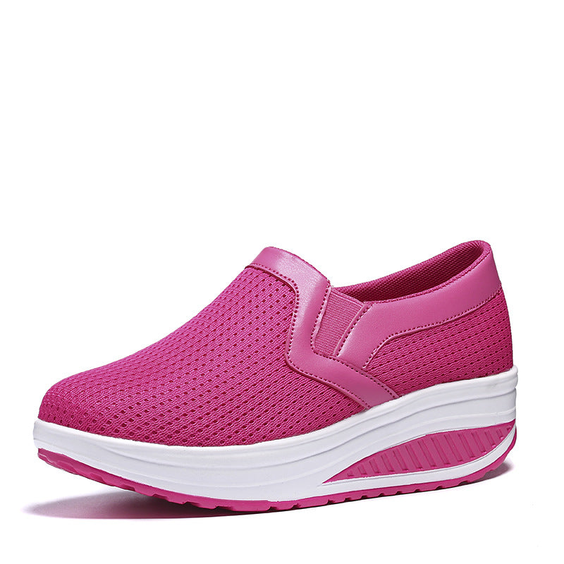 Dame Slip-On Mesh Sneakers med forhøjet dæmpning Stilla