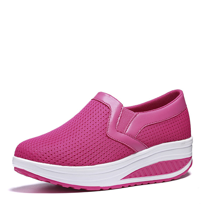 Dame Slip-On Mesh Sneakers med forhøjet dæmpning Stilla
