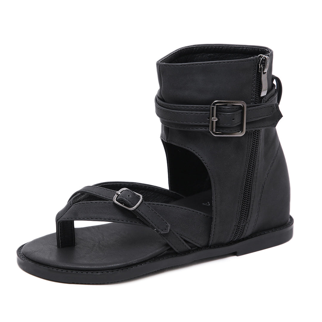 Dame Åbne Sandaler med sidelukning og elegant remdesign Stilla