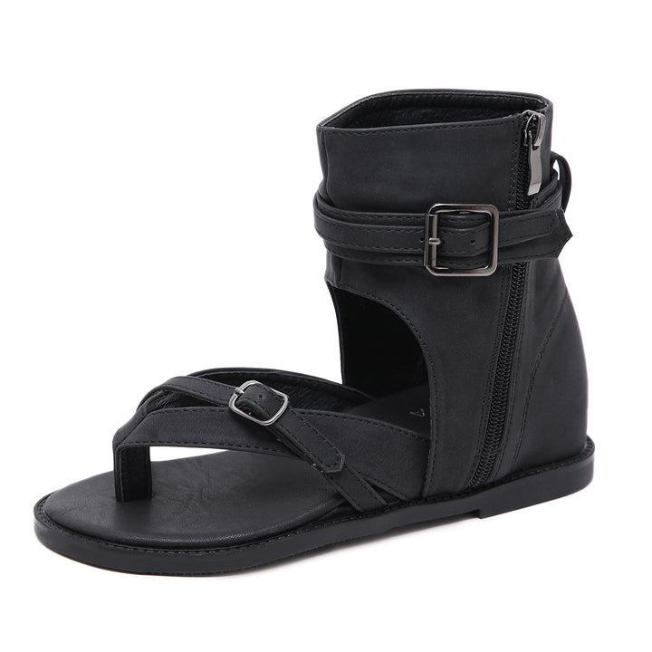 Dame Åbne Sandaler med sidelukning og elegant remdesign Stilla