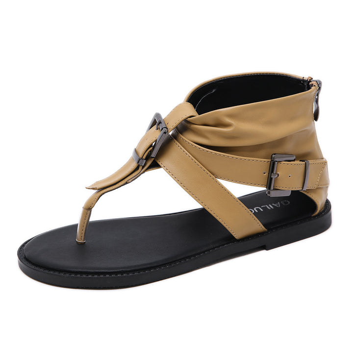 Dame mode rem-sandaler med dekorativ spænde lukning og elegant design Stilla