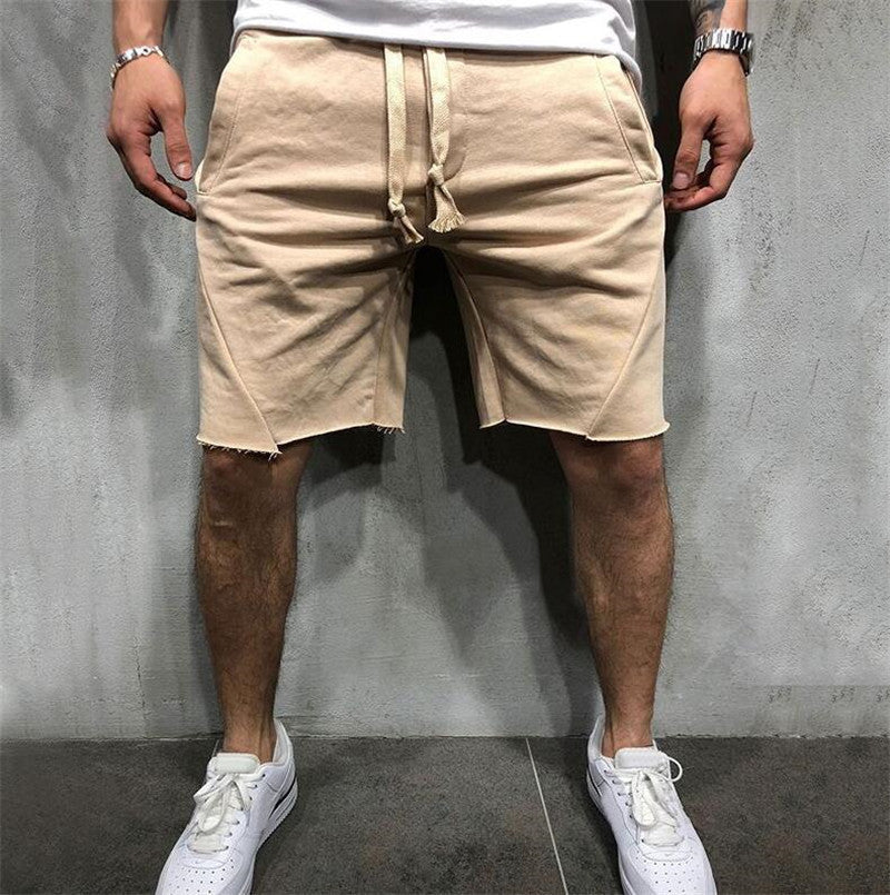Herrer afslappet Sweatshorts med justerbar snøre og sidelommer Stilla