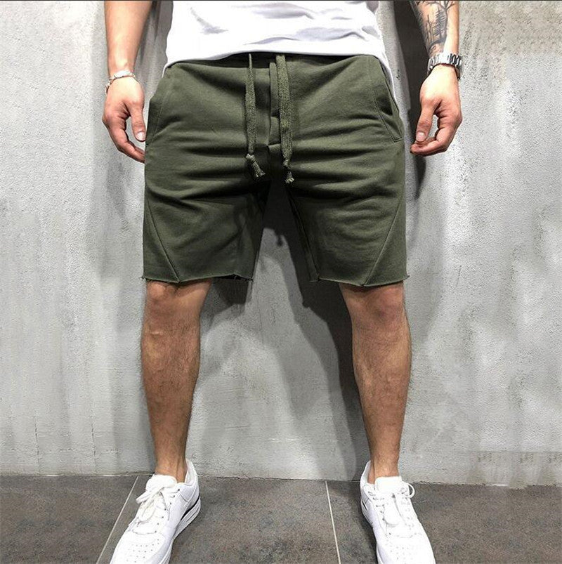 Herrer afslappet Sweatshorts med justerbar snøre og sidelommer Stilla
