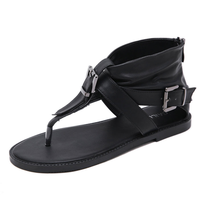 Dame mode rem-sandaler med dekorativ spænde lukning og elegant design Stilla
