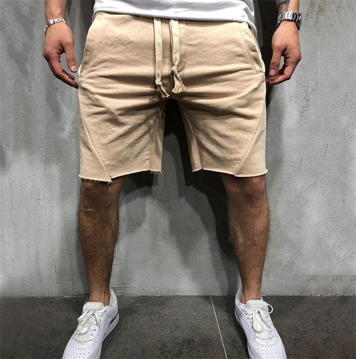Herrer afslappet Sweatshorts med justerbar snøre og sidelommer Stilla