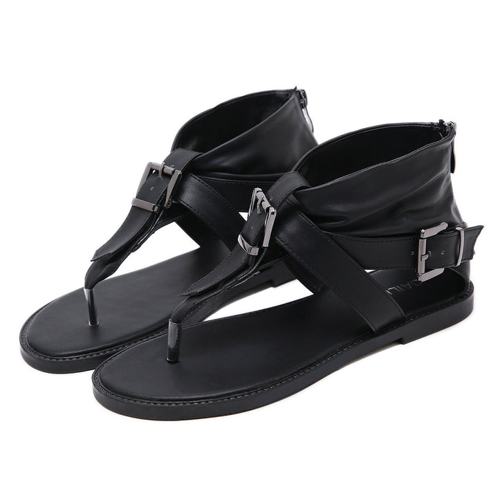 Dame mode rem-sandaler med dekorativ spænde lukning og elegant design Stilla