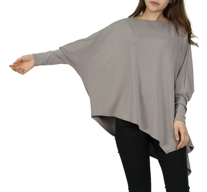 Dame Oversize Sweatshirt med asymmetrisk søm Stilla