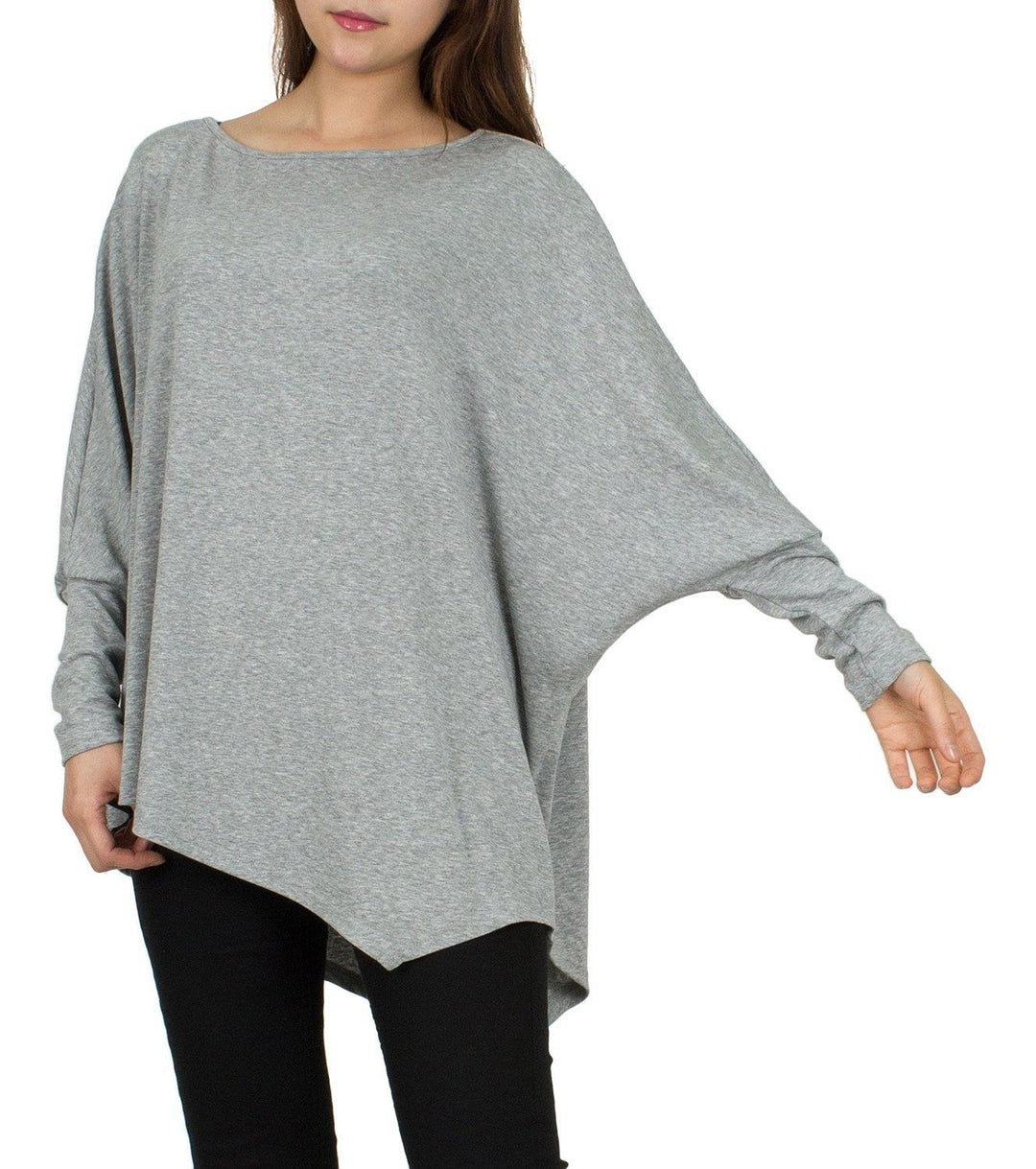 Dame Oversize Sweatshirt med asymmetrisk søm Stilla