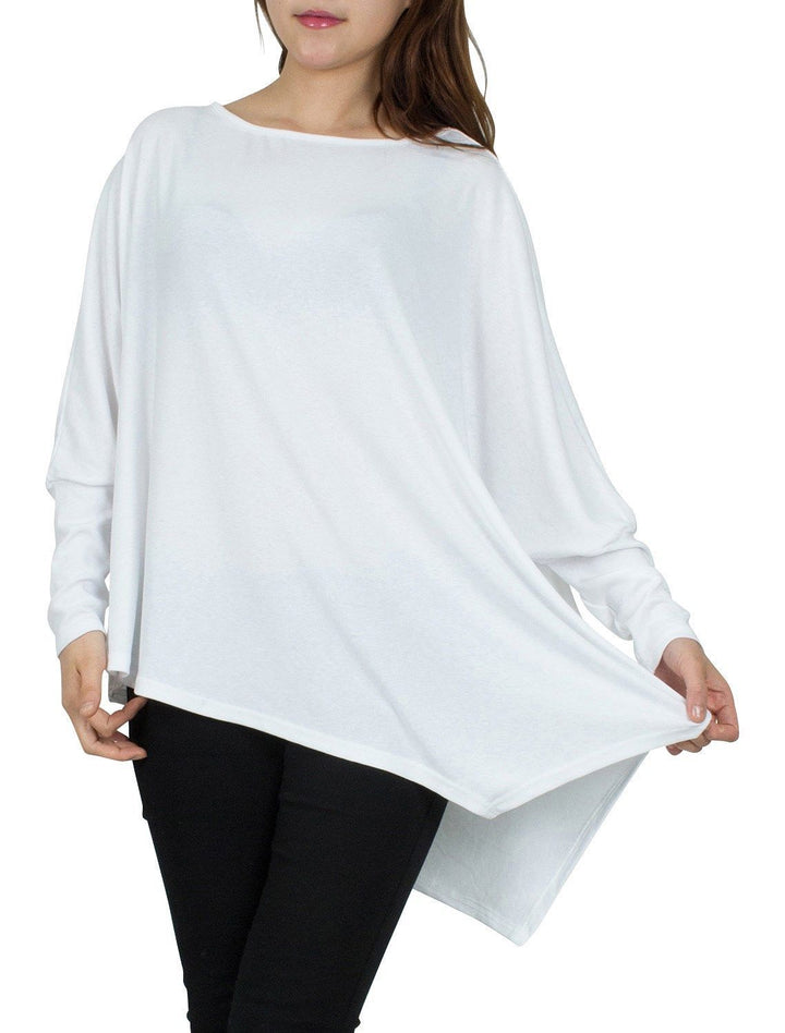 Dame Oversize Sweatshirt med asymmetrisk søm Stilla