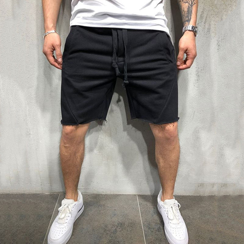 Herrer afslappet Sweatshorts med justerbar snøre og sidelommer Stilla