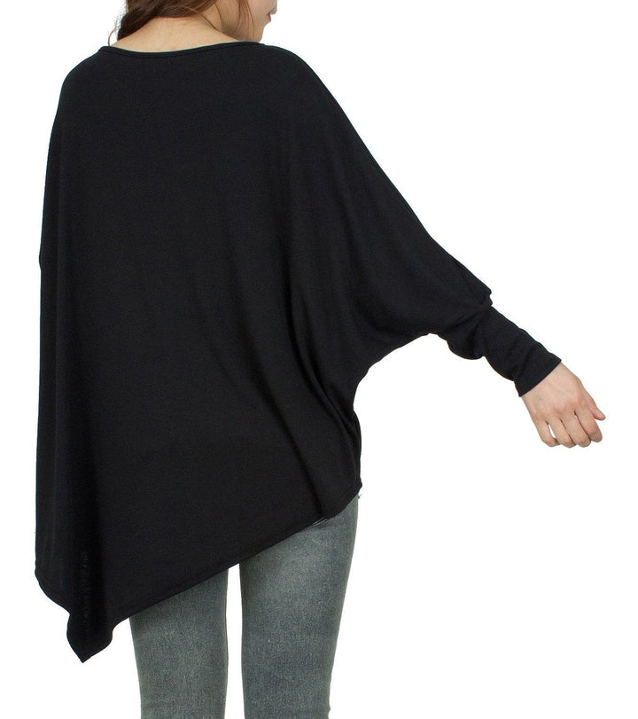 Dame Oversize Sweatshirt med asymmetrisk søm Stilla