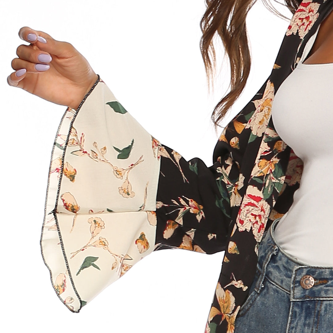Dame floral Kimono fra Skovae